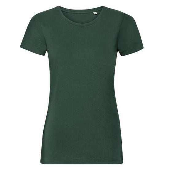 Russell - T-Shirt, Baumwolle aus biologischem Anbau für Damen (Flaschengrün) - Image 1
