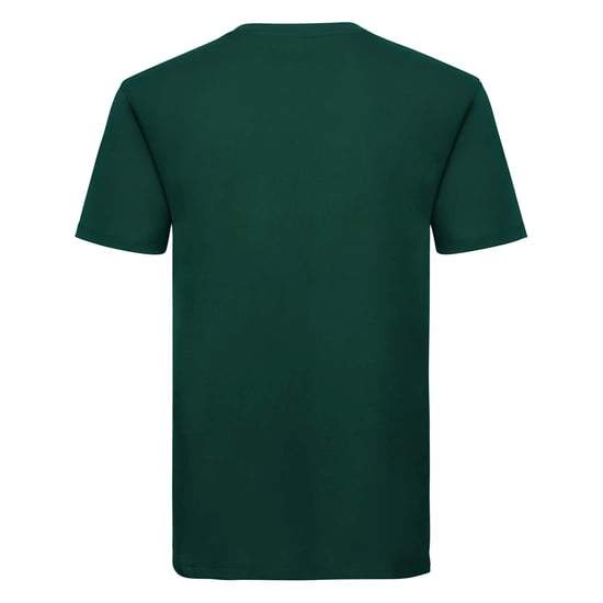Russell Herren Organik T-Shirt Kurzarm (Flaschengrün) - Image 2