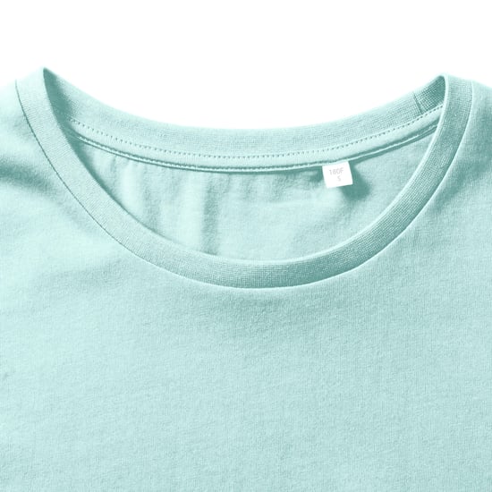 Russell - T-Shirt, Baumwolle aus biologischem Anbau für Damen (Aquablau) - Image 4