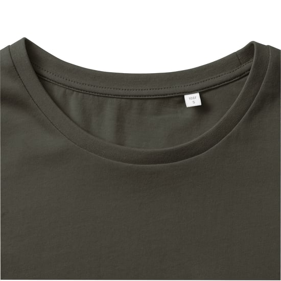 Russell - T-Shirt, Baumwolle aus biologischem Anbau für Damen (Dunkel-Olive) - Image 4