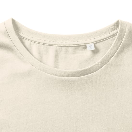 Russell - T-Shirt, Baumwolle aus biologischem Anbau für Damen (Natur) - Image 4