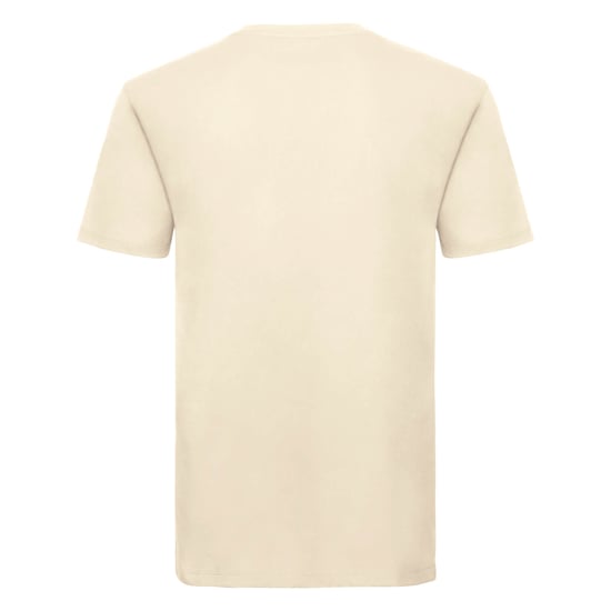 Russell Herren Organik T-Shirt Kurzarm (Natur) - Image 2