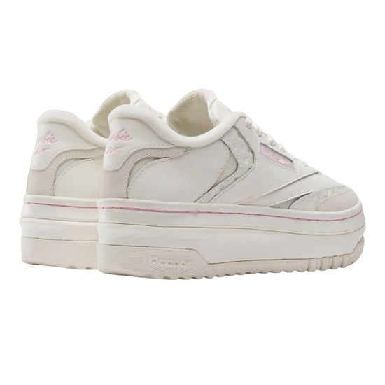 Reebok - Herren/Damen Unisex Sneaker "X Barbie Club C", Leder (Weiß/Pink) - Image 2