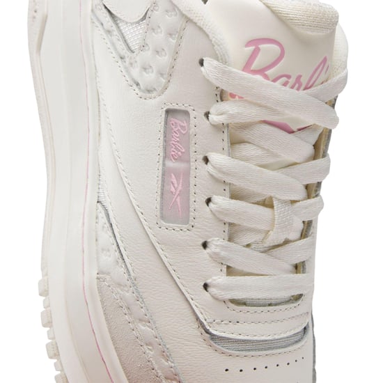 Reebok - Herren/Damen Unisex Sneaker "X Barbie Club C", Leder (Weiß/Pink) - Image 6