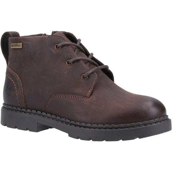 Hush Puppies - Jungen Stiefel "Mini Presley", Leder (Braun) - Image 1