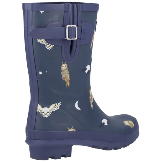 Cotswold - Damen Gummistiefel "Woodland", Eule (Mittelblau) - Image 2