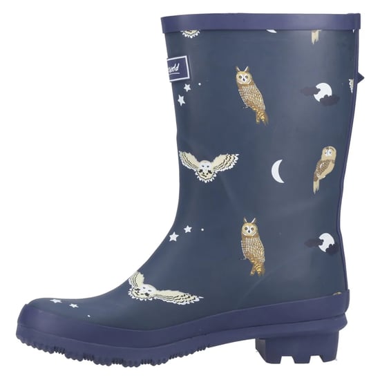Cotswold - Damen Gummistiefel "Woodland", Eule (Mittelblau) - Image 3