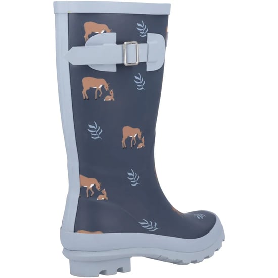 Cotswold - Kinder Gummistiefel "Woodland", Rotwild (Marineblau) - Image 2