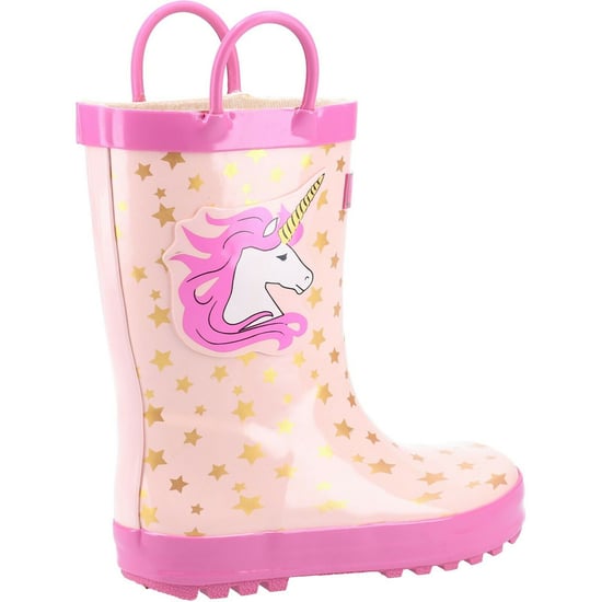 Cotswold - Kinder Gummistiefel "Puddle", Einhorn (Pink) - Image 2