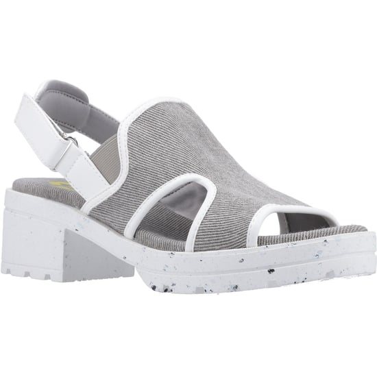 Rocket Dog - Damen Sandalen "Lilly" (Grau/Weiß) - Image 3