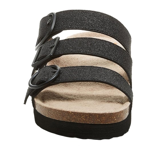 Rocket Dog - Damen Sandalen "Astor Glenn", Glitzer (Schwarz) - Image 3