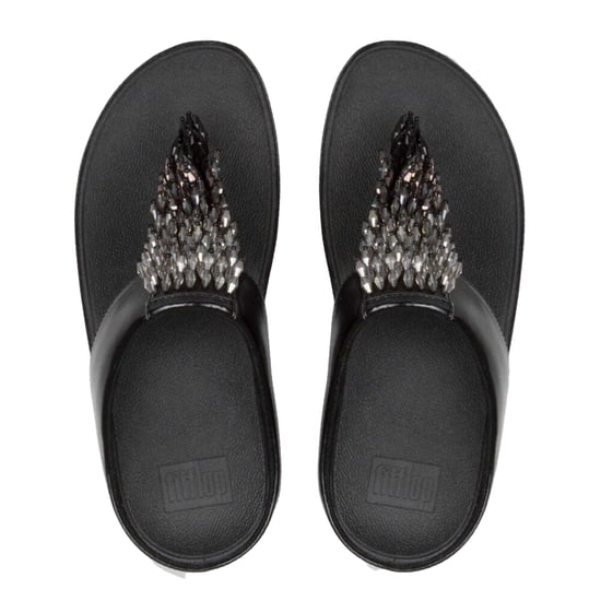 Fit Flop - Damen Sandalen "Rumba", Ombre, Zehentrenner (Schwarz) - Image 4