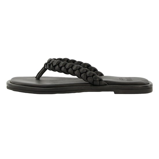 Dune London - Damen Sandalen "Loxx", Geflochten, Leder, Zehentrenner, Flach (Schwarz) - Image 2