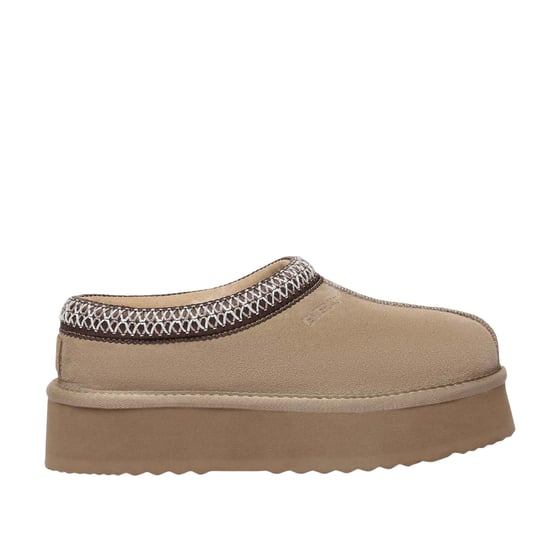 EverAu - Damen Hausschuhe "Wonga", Leder (Sand) - Image 1