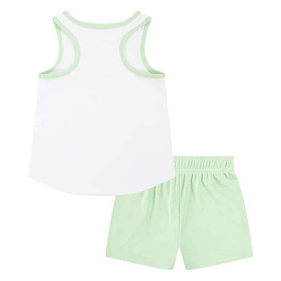 Nike - "Happy Camper" Ober- und Unterteil-Set für Mädchen Netzmaterial (Grün/Weiß) - Image 2