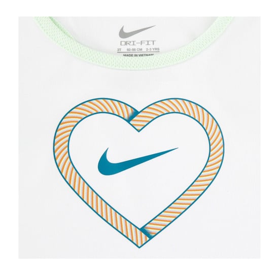 Nike - "Happy Camper" Ober- und Unterteil-Set für Mädchen Netzmaterial (Grün/Weiß) - Image 5
