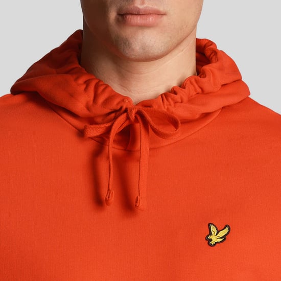Roter Gala-Pullover-Hoodie mit Lyle & Scott-Logo - Image 4