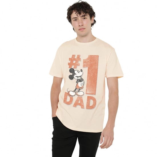 Disney - "Number 1 Dad" T-Shirt für Herren (Natürlich) - Image 4