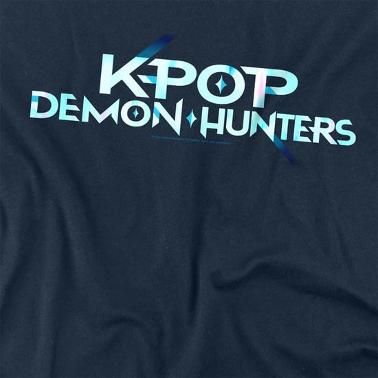 K-Pop Demon Hunters - T-Shirt für Herren/Damen Unisex Langärmlig (Marine/Blaugrün) - Image 3