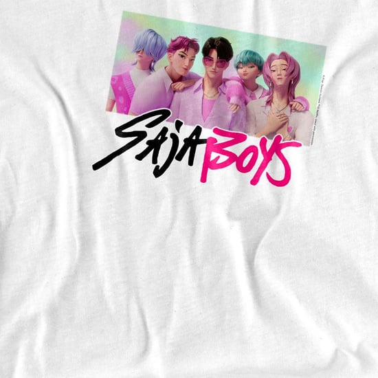 K-Pop Demon Hunters Kinder/Kids Saja Boys Fotorahmen T-Shirt (Weiß) - Image 2