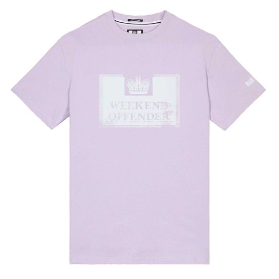 Weekend Offender - "Bonpensiero" T-Shirt für Herren (Violett) - Image 1