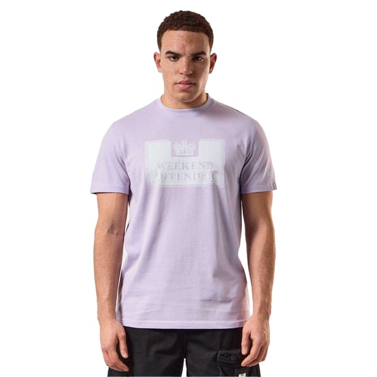 Weekend Offender - "Bonpensiero" T-Shirt für Herren (Violett) - Image 5