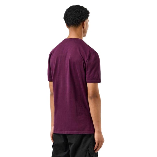 Weekend Offender - "Sutton" Brusttasche T-Shirt für Herren (Beerenrot) - Image 2