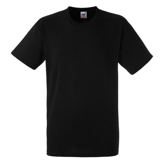 Fruit Of The Loom Heavy Weight T-Shirt für Männer (Schwarz) - Image 1