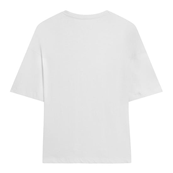 K-Pop Demon Hunters Damen/Damen Saja Boys Fotorahmen Oversize-T-Shirt (Weiß) - Image 3