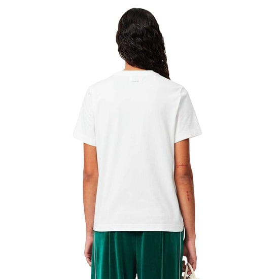 Lacoste - T-Shirt Floral für Damen (Weiß) - Image 2