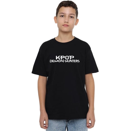 K-Pop Demon Hunters - T-Shirt für Kinder (Schwarz/Weiß) - Image 4