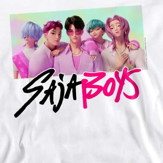 K-Pop Demon Hunters Unisex-Sweatshirt für Erwachsene, Saja Boys, Fotorahmen (Weiß) - Image 2