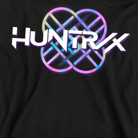 K-Pop Demon Hunters - "Huntr/X" Logo Sweatshirt für Herren/Damen Unisex (Schwarz) - Image 3