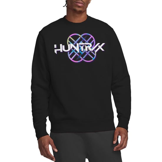 K-Pop Demon Hunters - "Huntr/X" Logo Sweatshirt für Herren/Damen Unisex (Schwarz) - Image 4