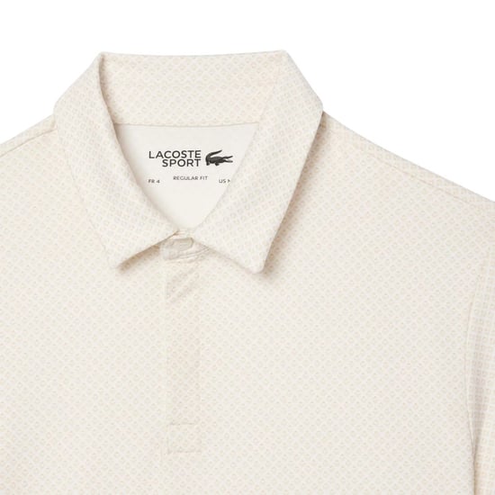 Lacoste - Poloshirt Mit UV-Schutz für Herren - Emblem (Cremefarbe) - Image 3