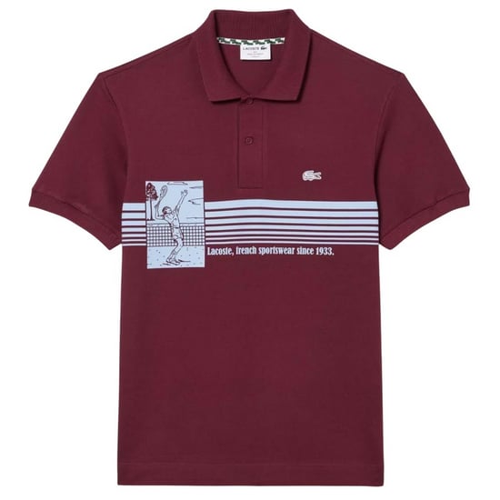 Lacoste - "French Made" Poloshirt für Herren (Rot) - Image 1
