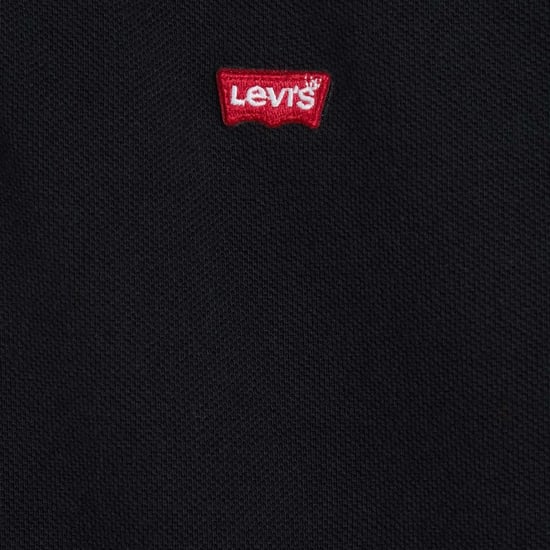 Levis - "Housemark" Poloshirt für Herren (Schwarz) - Image 3