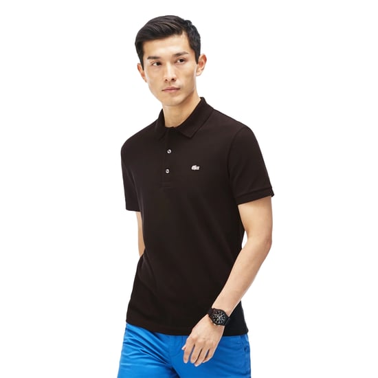 Lacoste - Poloshirt Stretch für Herren (Schwarz) - Image 3