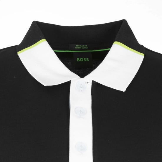 Boss - "Paddy 3" Poloshirt für Herren (Schwarz) - Image 3