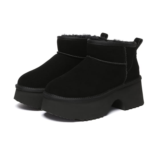 EVER AU Australien Damen Nicobar 3-Wege-Stil Plattform Mid Stiefel - Image 4