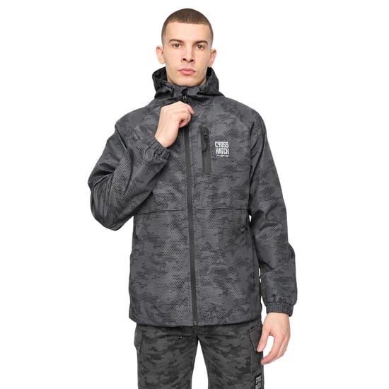 Crosshatch - "Janscore" Jacke für Herren (Grau) - Image 1