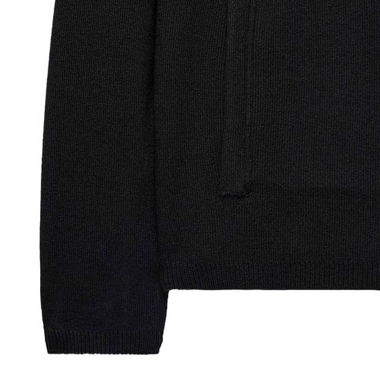 Weekend Offender - "Enzo" Hoodie mit durchgehendem Reißverschluss für Herren (Schwarz) - Image 4