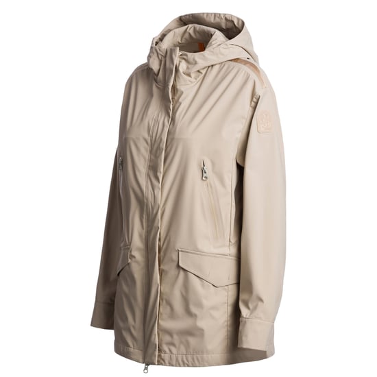 Parajumpers - Lange, Cremefarbene Kapuzenjacke - Image 3