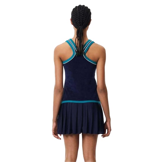 Lacoste - Kleid Gekreuzte Rückenträger für Damen (Blau) - Image 2