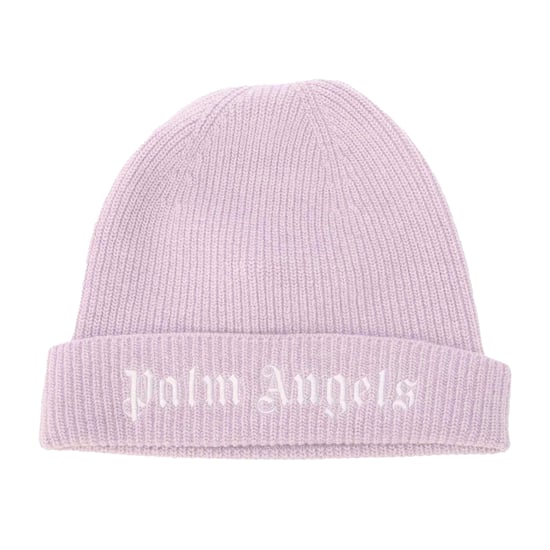 Palm Angels - Mütze Logo für Kinder (Flieder) - Image 1