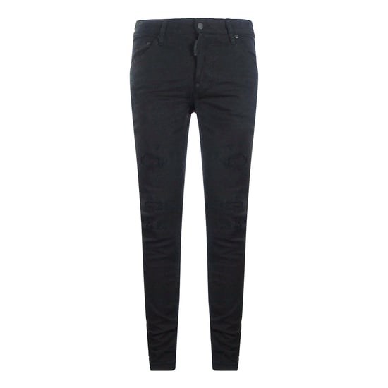 Dsquared2 - Cool Guy Jean - Schwarze, Verstärkte, Zerrissene Jeans - Image 1