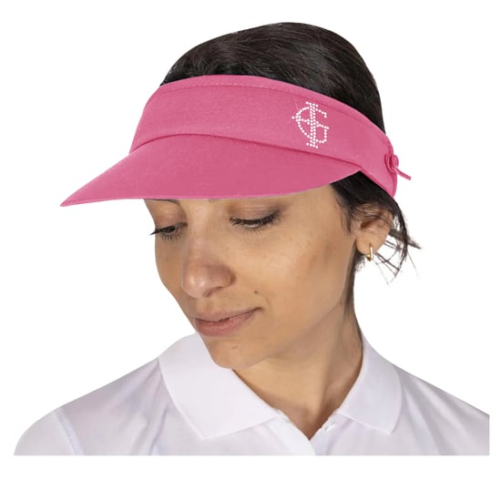 Island Green - Sonnenblende Logo für Damen - Emblem (Pink) - Image 4