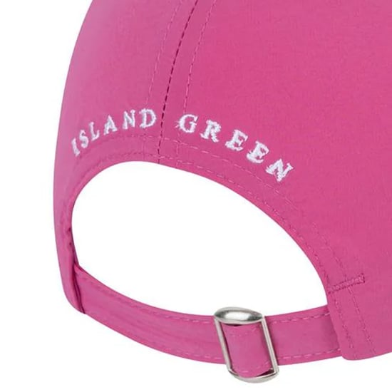 Island Green - Baseball-Mütze Logo für Damen (Pink) - Image 4
