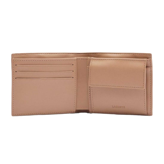 Lacoste - "Holiday Billfold" Brieftasche Leder (Braun) - Image 3