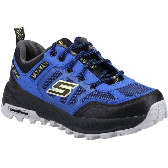 Skechers - Jungen Sneaker "Fuse Tread", Leder (Königsblau/Schwarz) - Image 5
